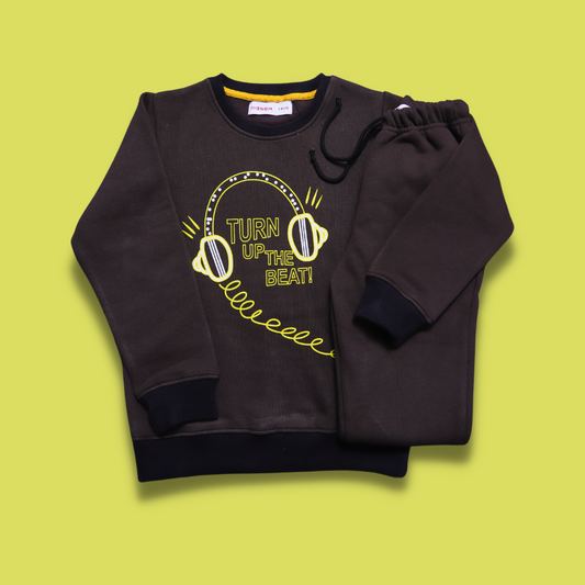 Turn Up The Beat Sweatshirt & Trouser Set